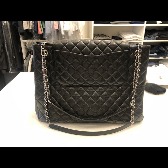 Chanel Edinburgh Quilted Flap Tote - Picture 2 of 6